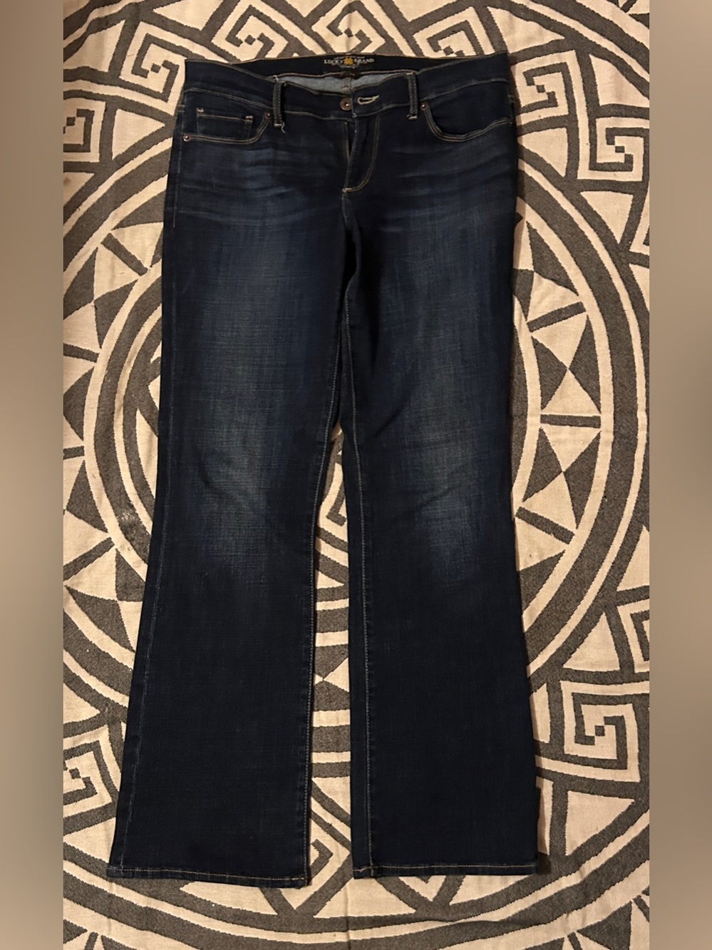 Lucky Brand Dark Perfect Boot Jeans